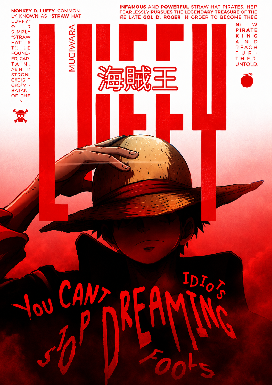 5. Luffy — King of the Pirates