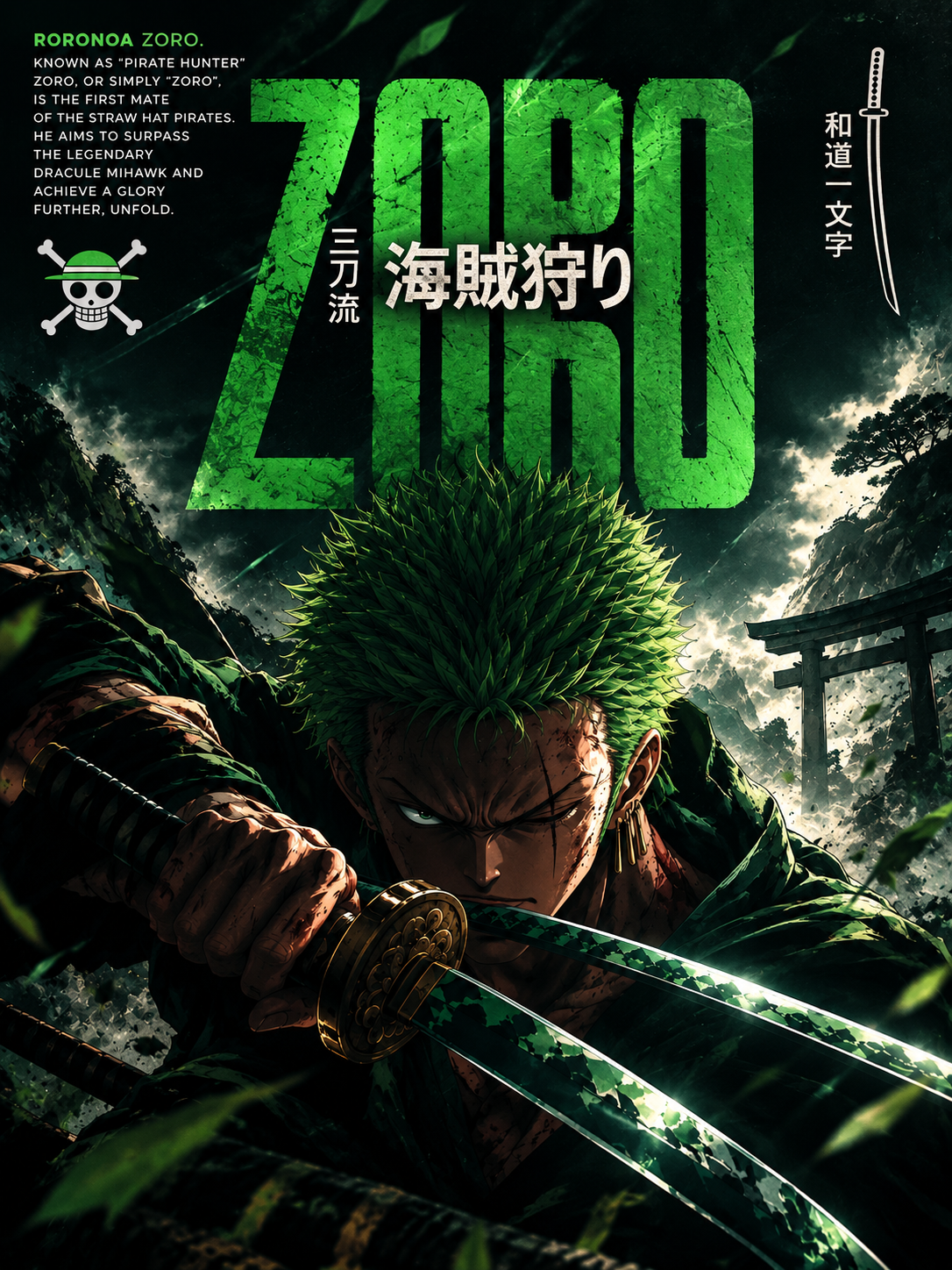 2. Zoro — Pirate Hunter